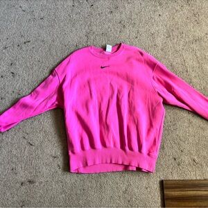 Nike Fuchsia Crewneck Sweatshirt